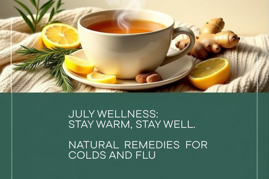 July Wellness: Stay Warm, Stay Well – Natural Remedies for Cold and Flu Season