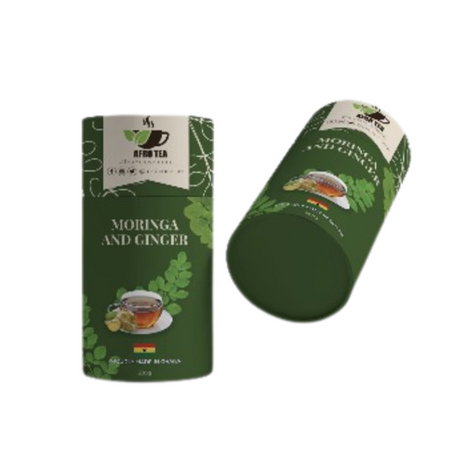 Moringa & Ginger Infusion, Afro Tea