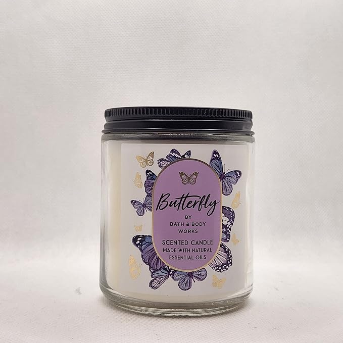 Scented Candle, Glass Jar, Bath and Body Works