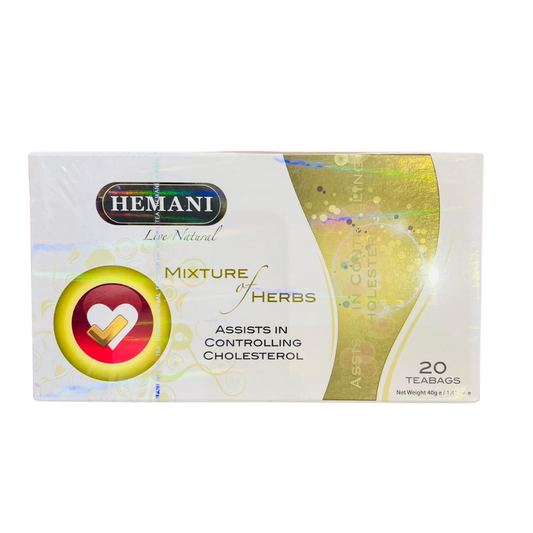 Cholesterol Assist Tea - Mixture of Herbs, 40g, Hemani