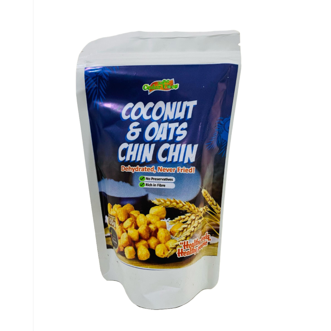 Cooconut & Oats Chin Chin, 150g, Cedar Coco