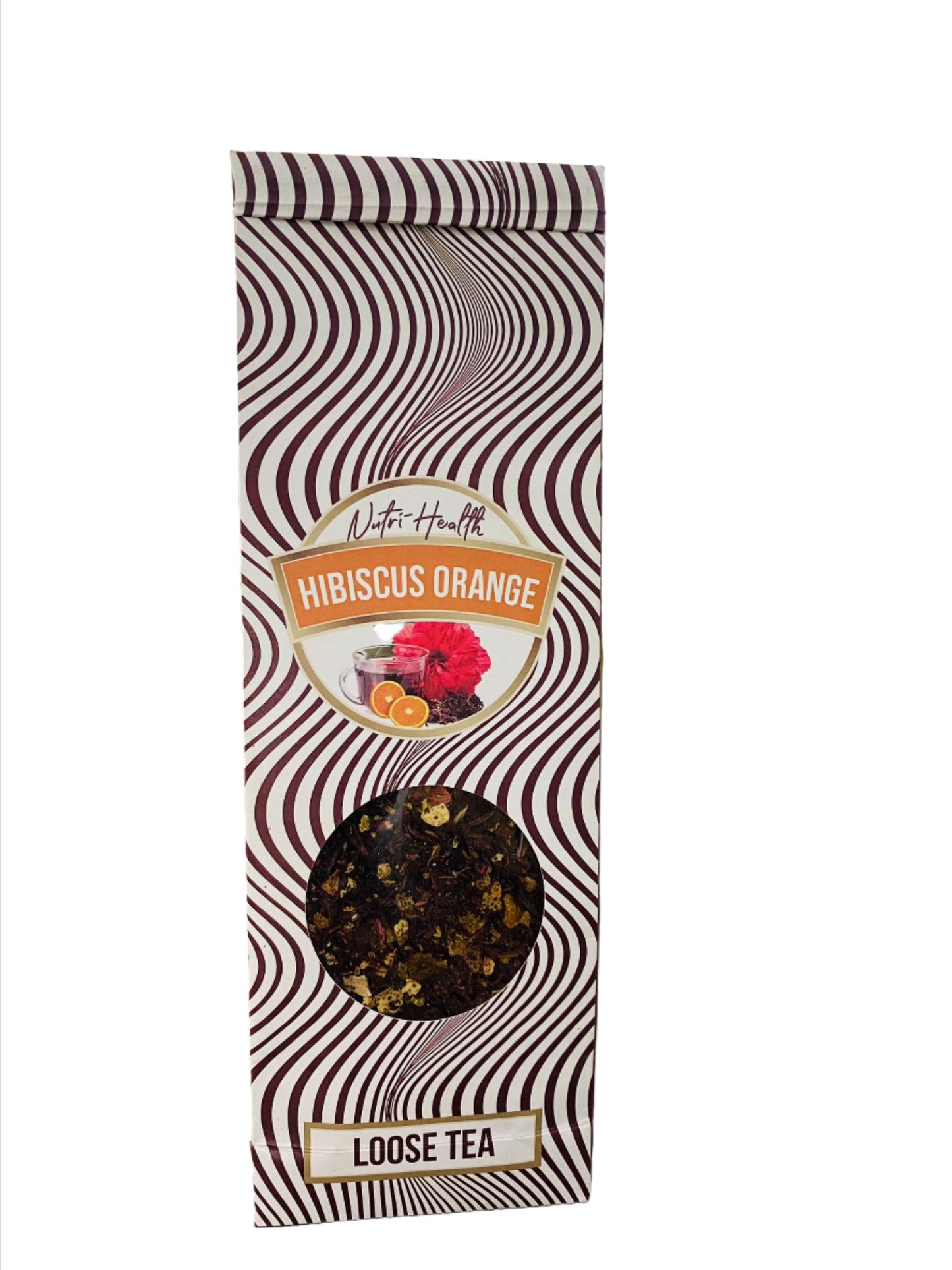 Hibiscus Orange Tea, Nutri Health.