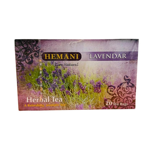 Hemani Lavender Herbal Tea, (20 Teabags), 40g