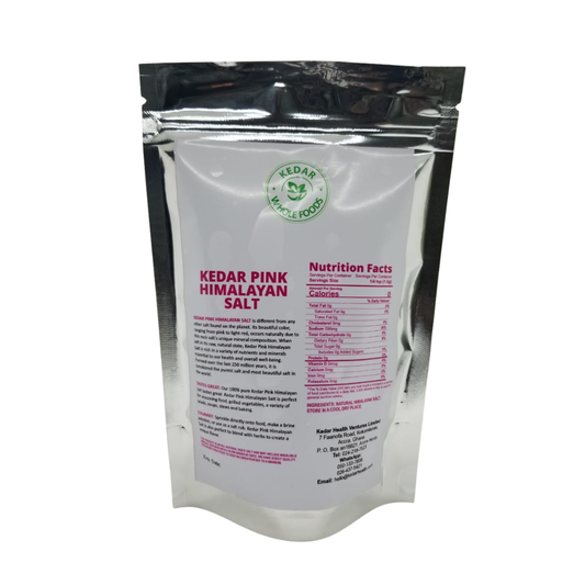 Kedar Pink Himalayan Salt | 99% Pure Mineral-Rich Crystal Salt | 250g | Kedar Health