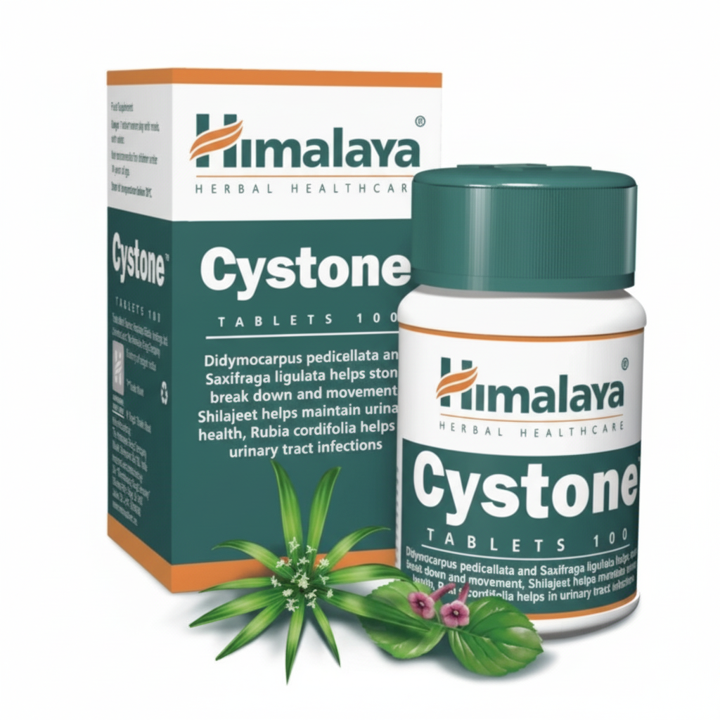 Cystone Tablets (100 Tablets), Himalaya – Kidney, Urinary and Uric Acid Support