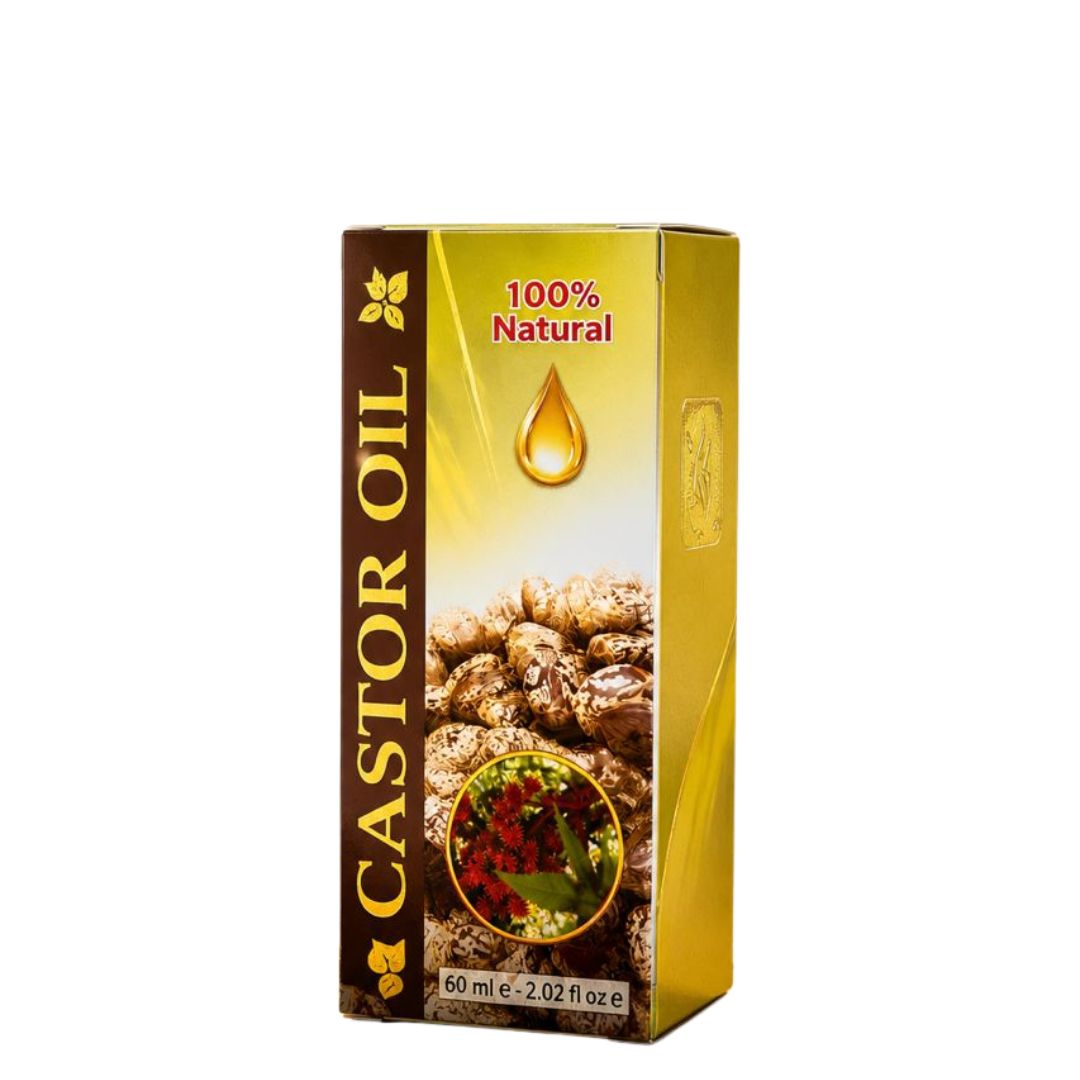 Hemani Castor Oil 100% Cold Pressed for Hair Growth, Skin & Joint Health | 60ml | Kedar Health