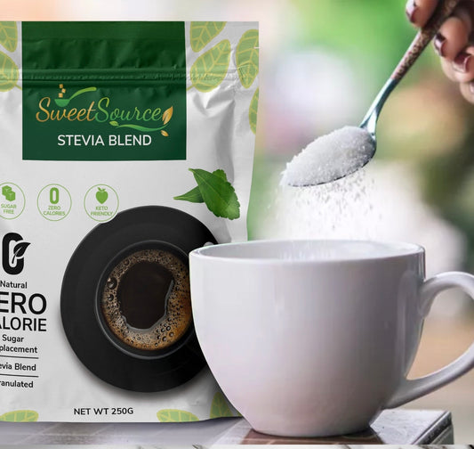 Stevia Blend (Zero Calorie) Granulated Sugar Replacement, 250g.