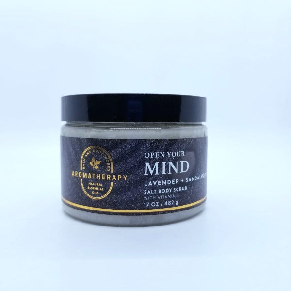 Salt Body Scrub with Natural Essential Oils, Aromatherapy, Bath & Body Works