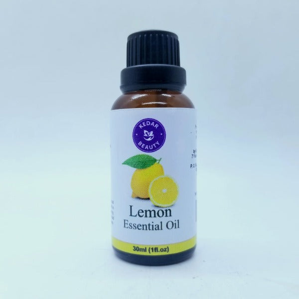 Lemon Essential Oil, 30ml, Kedar Beauty