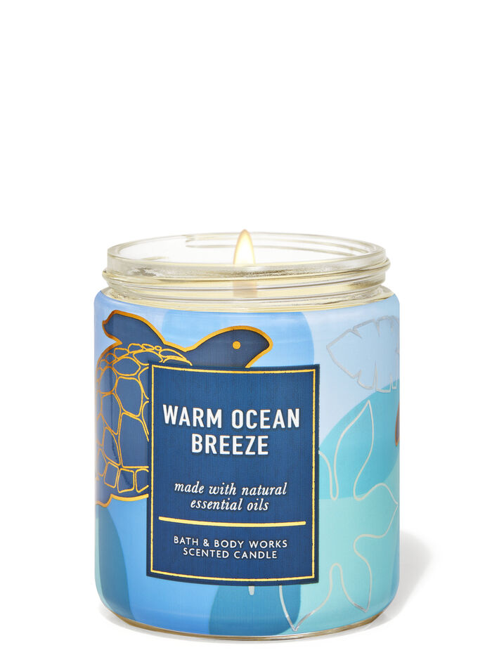 Scented Candle, Glass Jar, Bath and Body Works