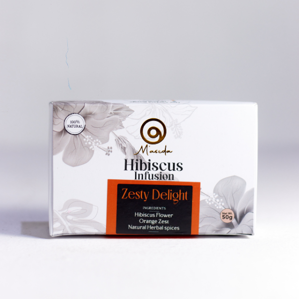 Hibiscus Infusions (Paper Pack), 24 Teabags, Maseda Teas