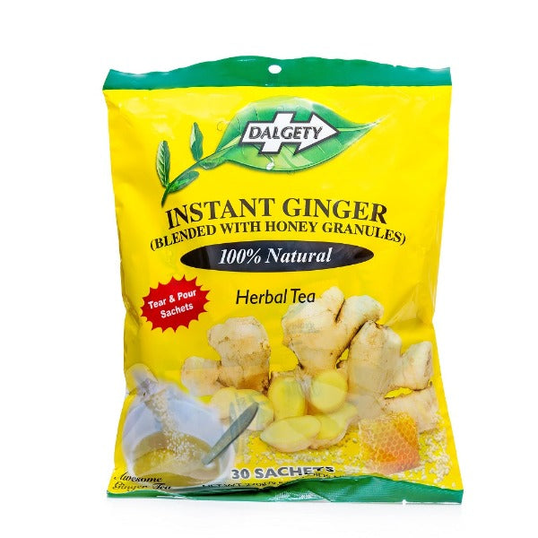 Instant Ginger Herbal Tea Blended With Honey Granules Dalgety Teas Kedar Health 3732