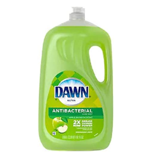 Dawn Ultra Antibacterial Hand Soap, Apple Blossom Scent, 2.66L