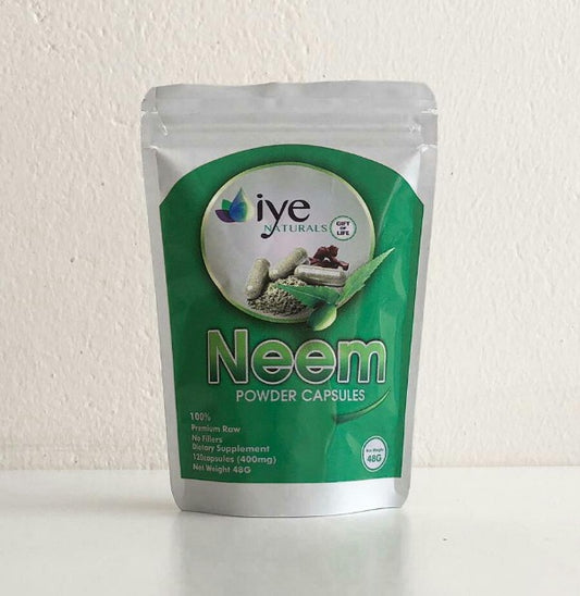 Neem Capsules by Iye Naturals, 48g