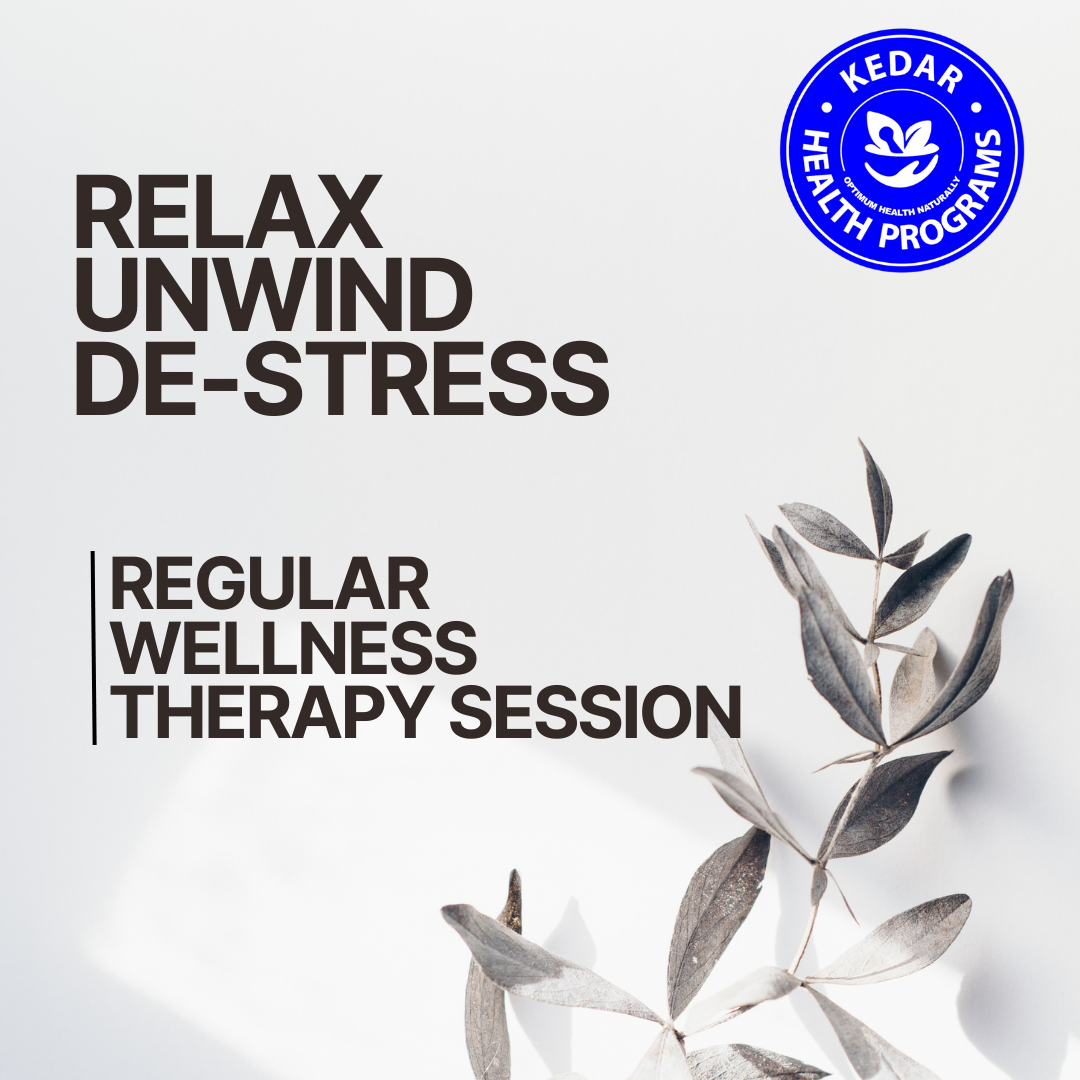 RELAX : UNWIND : DE-STRESS Wellness Therapy Session