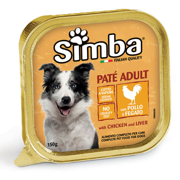 Dog Food, Adult, Pate, Simba, 150g