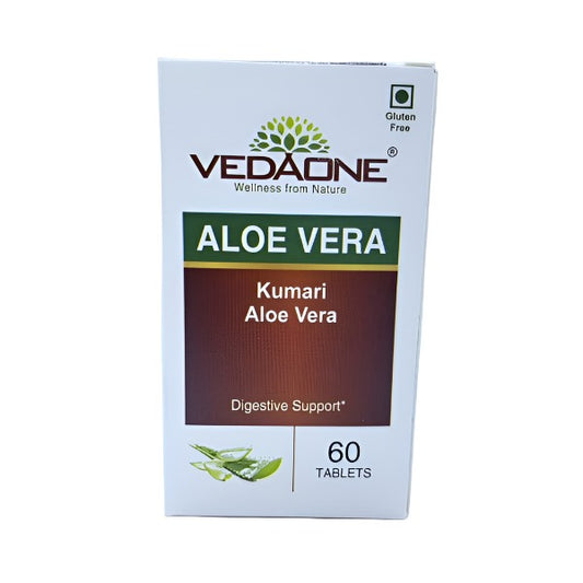 Organic Aloe Vera Tablets, Vedaone, 60 Tablets