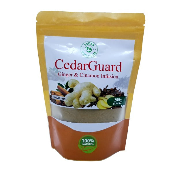 CedarGuard Ginger & Cinnamon Infusion, 200g