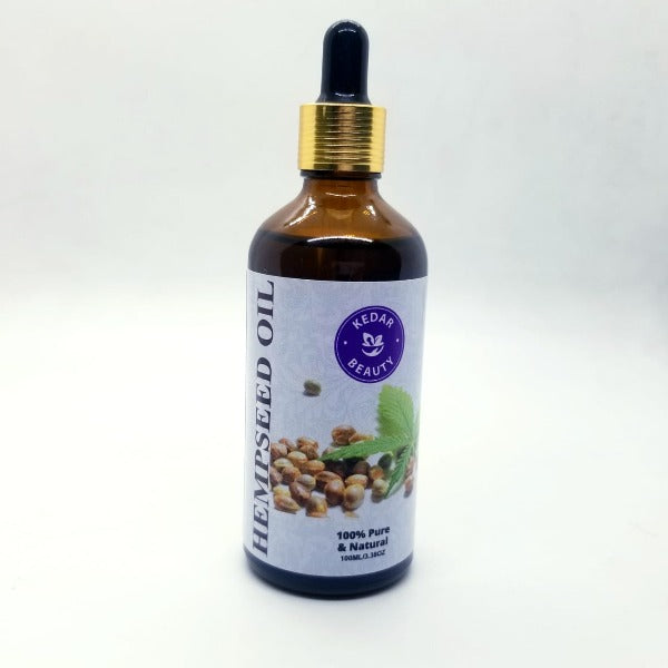 Hempseed Oil, 100% Pure, Kedar Beauty, 100ml