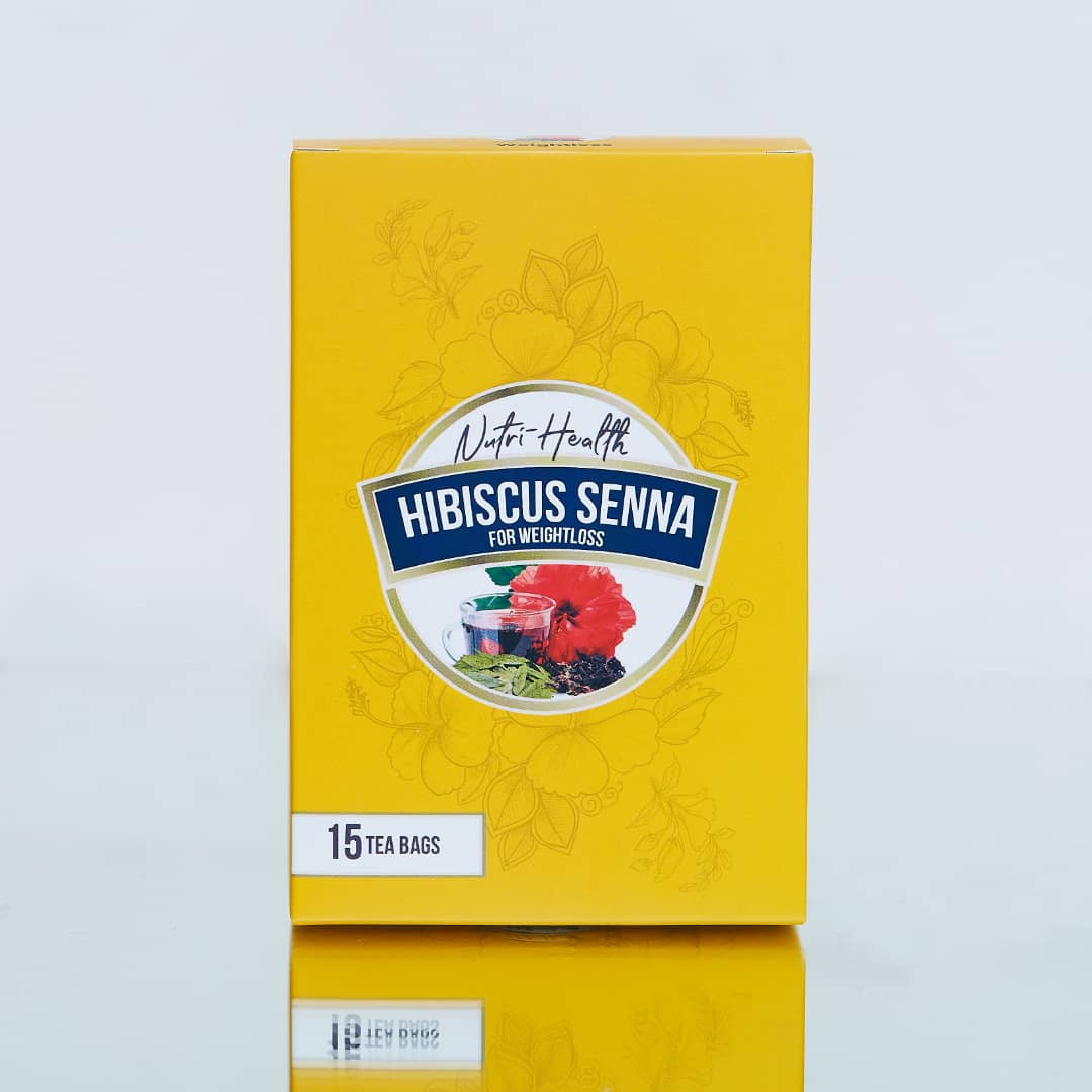 Hibiscus Senna Tea for Weight Loss, Nutri Health.