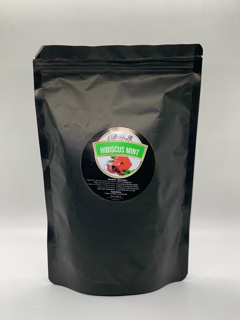 Hibiscus Mint Tea, Nutri Health.