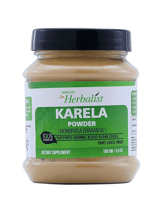 Hemani Dr. Herbalist Karela (Bitter Melon) Powder, 100g