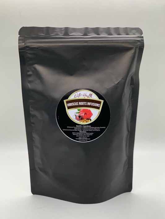 Hibiscus Roots Infusions for Men, Loose Tea, Nutri Health.