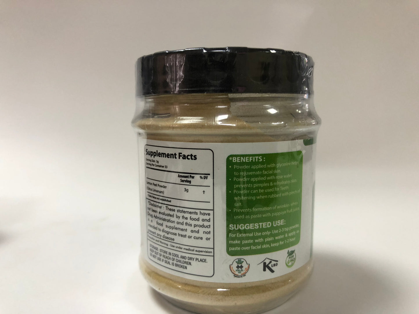 Hemani Dr. Herbalist Lemon Peel Powder