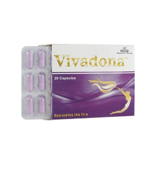 Vivadona Capsules for Women | Libido, Hormonal Balance & Female Wellness Support | 20 Capsules | Kedar Health