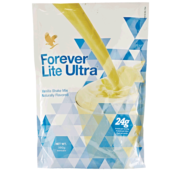 Forever Living, Forever Lite Ultra, Vanilla Shake Mix, 390g