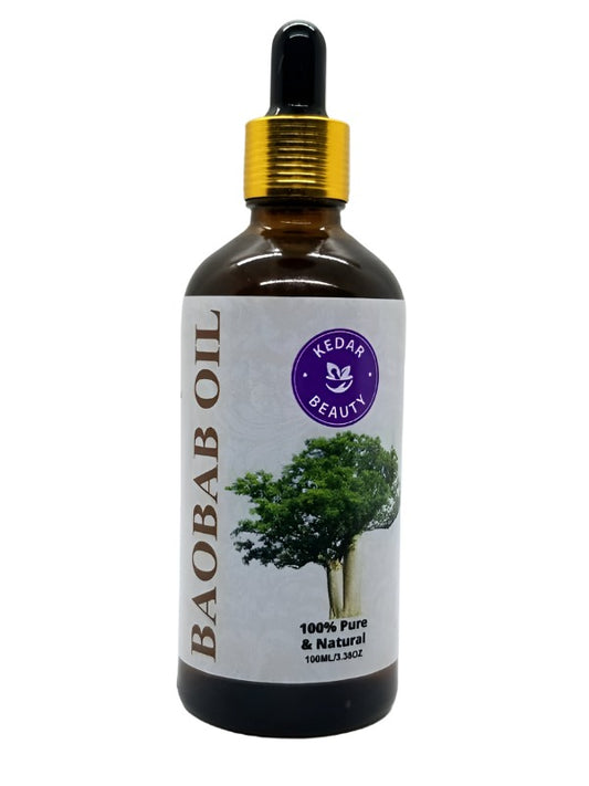 Baobab Oil, 100% Pure, Kedar Beauty, 100ml