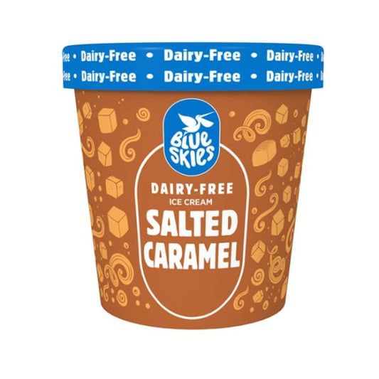 Blue Skies Salted Caramel Dairy Free Ice Cream 450ml/125mlb