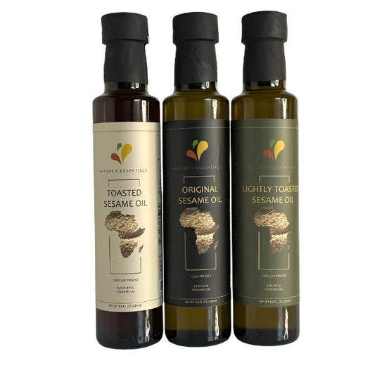 Sesame Oil, Cold Pressed, 250ml, Natures Essentials