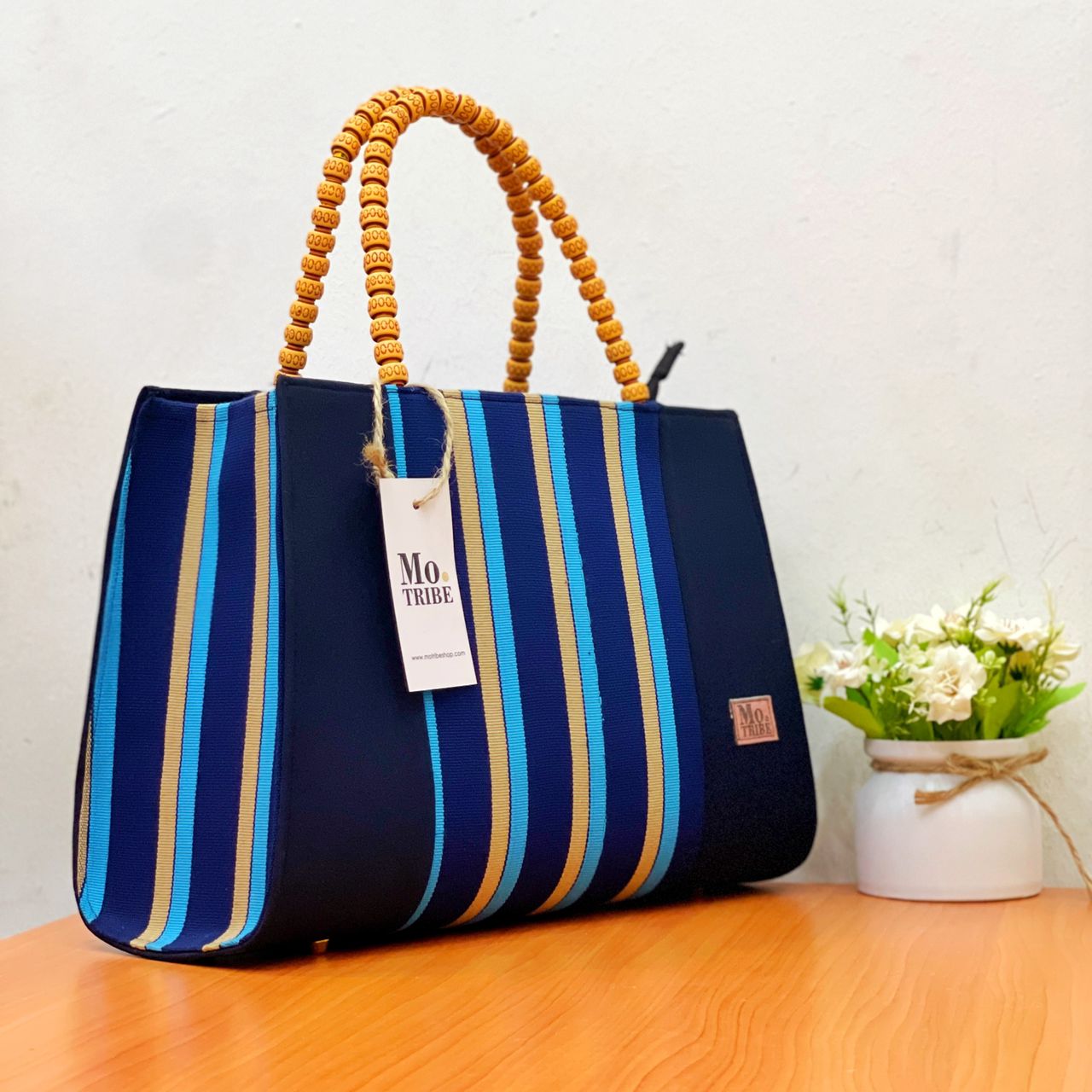 Handwoven Fugu / Batakari Bag, Verlon, Mo Tribe