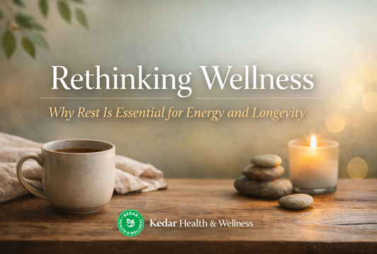 Rethinking Wellness: Why Rest Is Essential for Energy and Longevity