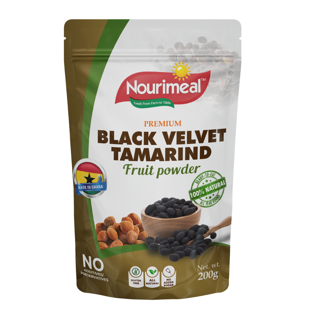 Black Velvet Tamarind Fruit Powder, 200g, Nourimeal