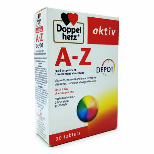 A-Z Depot Food Supplement by Doppelherz-aktiv, 30 Tablets