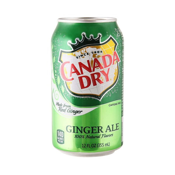 Canada Dry Ginger Ale, 355ml