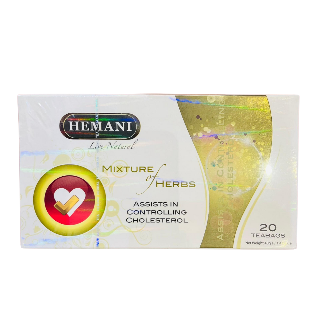 Cholesterol Assist Tea - Mixture of Herbs, 40g, Hemani