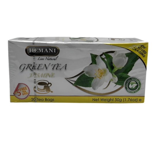 Hemani Green Tea Jasmine, (20 Teabags)