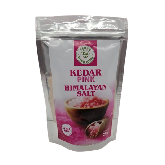 Kedar Pink Himalayan Salt | 99% Pure Mineral-Rich Crystal Salt | 250g | Kedar Health
