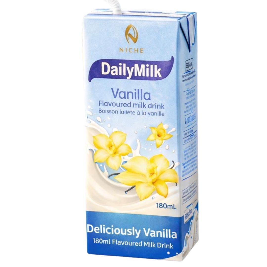 Vanilla Flavoured Milk Drink, 180ml,  Niche