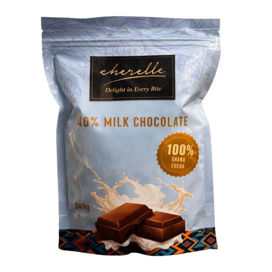 100% Ghanaian Cocoa Chocolate, 250g, Cherelle