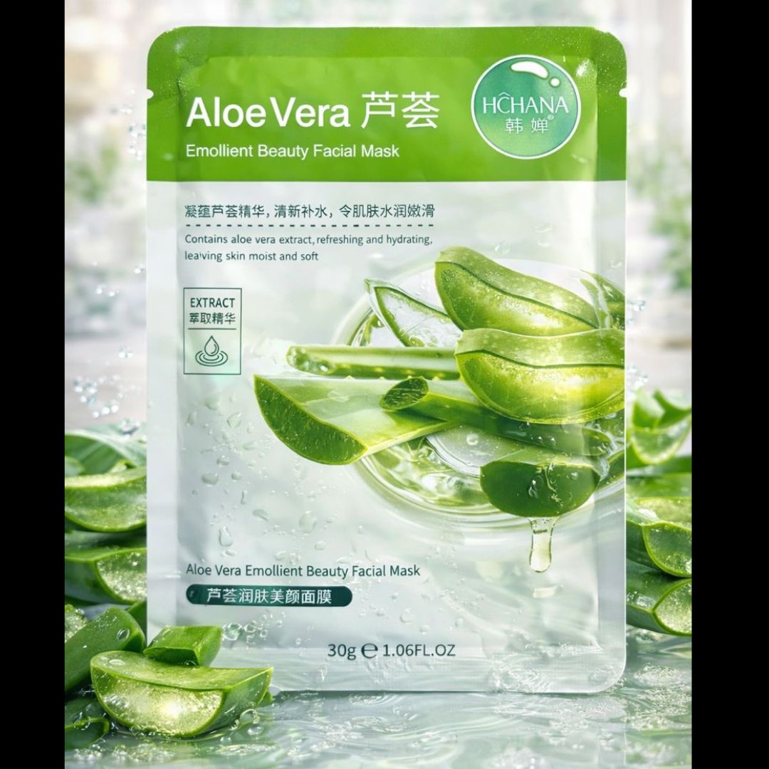 Face Masks – Natural Extract Sheet Masks for Glowing Skin, 30g | Kedar Health