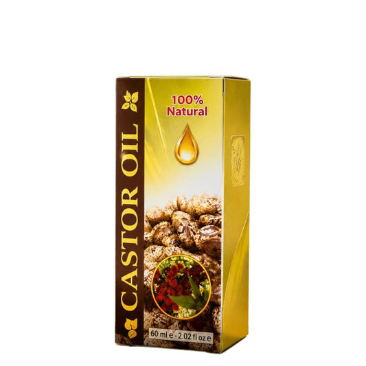 Hemani Castor Oil 100% Cold Pressed for Hair Growth, Skin & Joint Health | 60ml | Kedar Health