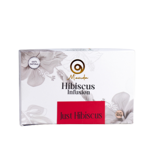 Hibiscus Infusions (Paper Pack), 24 Teabags, Maseda Teas