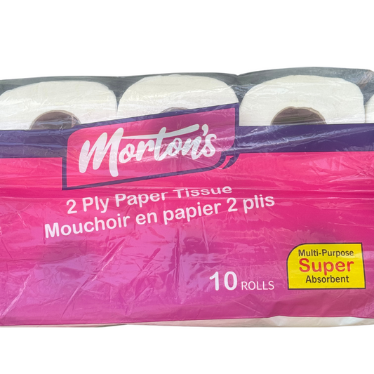 Toilet Roll, Pack of 10