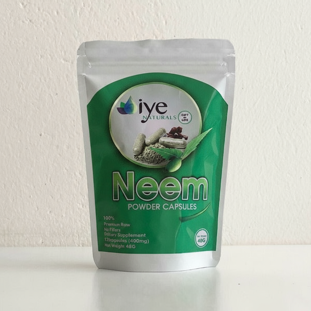 Neem Capsules by Iye Naturals, 48g