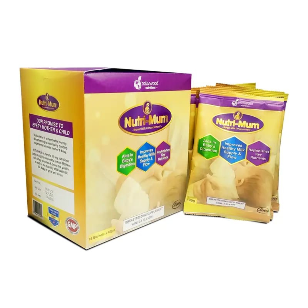 Nutri-Mum Breast Milk Enhancement Powder, 15 Sachets