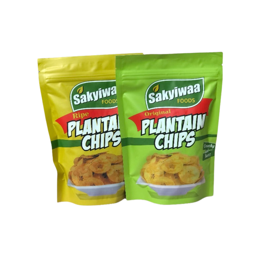 Plantain Chips, Original and Ripe